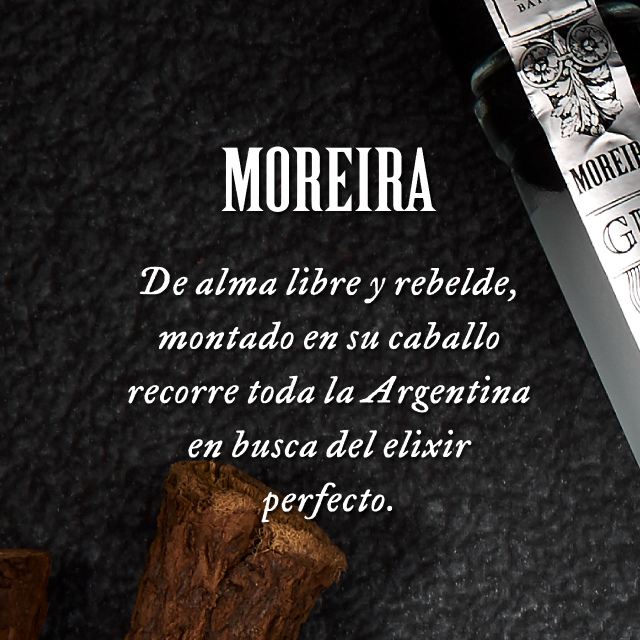 De alma libre y rebelde, montado en su caballo recorre toda la Argentina en busca del elixir perfecto.